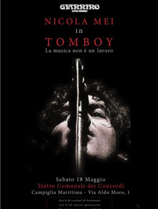 NICOLA MEI TOMBOY la musica non è un lavoro